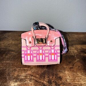 Pink Patterned Women's Bag